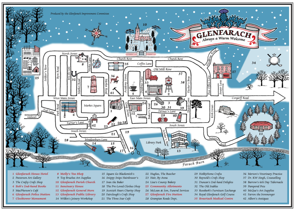 Glenfarach Map